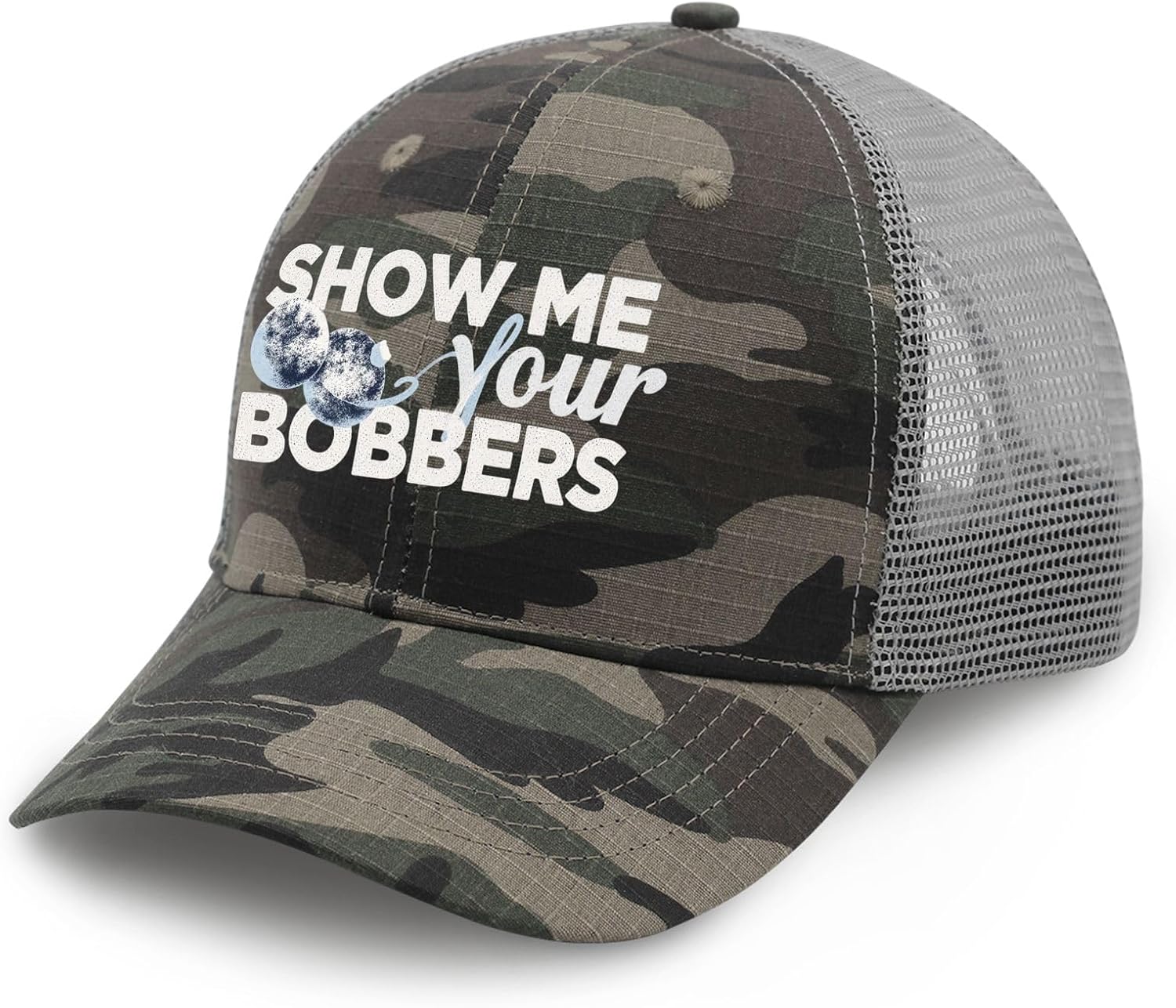 Show Me Your Bobbers Hat Trucker Hat for Men Dad Hat Funny Birthday Gifts image 3
