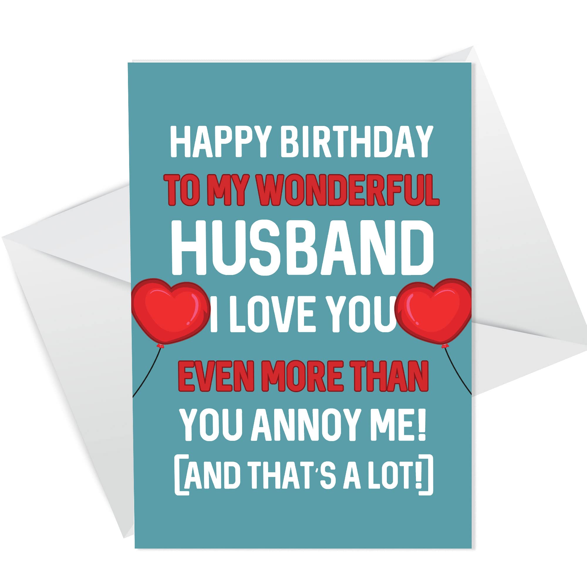 Novelty Birthday Card For Husband Funny Rude Birthday Card For Him Handmade