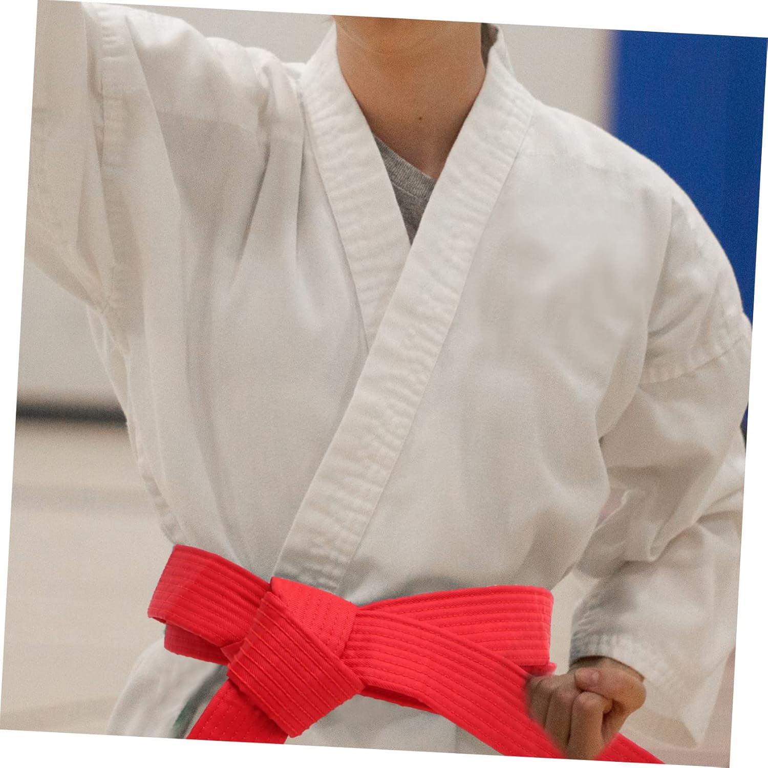 Mikikit 6pcs Multicolor Cotton Martial Arts Belts Taekwondo Karate Waistbands for Training and Competition Flexible Lightweight Design Fits