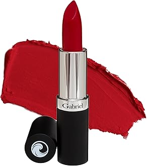 Gabriel Cosmetics Lipstick (Pomegranate - Deep Red/Cool Crème)