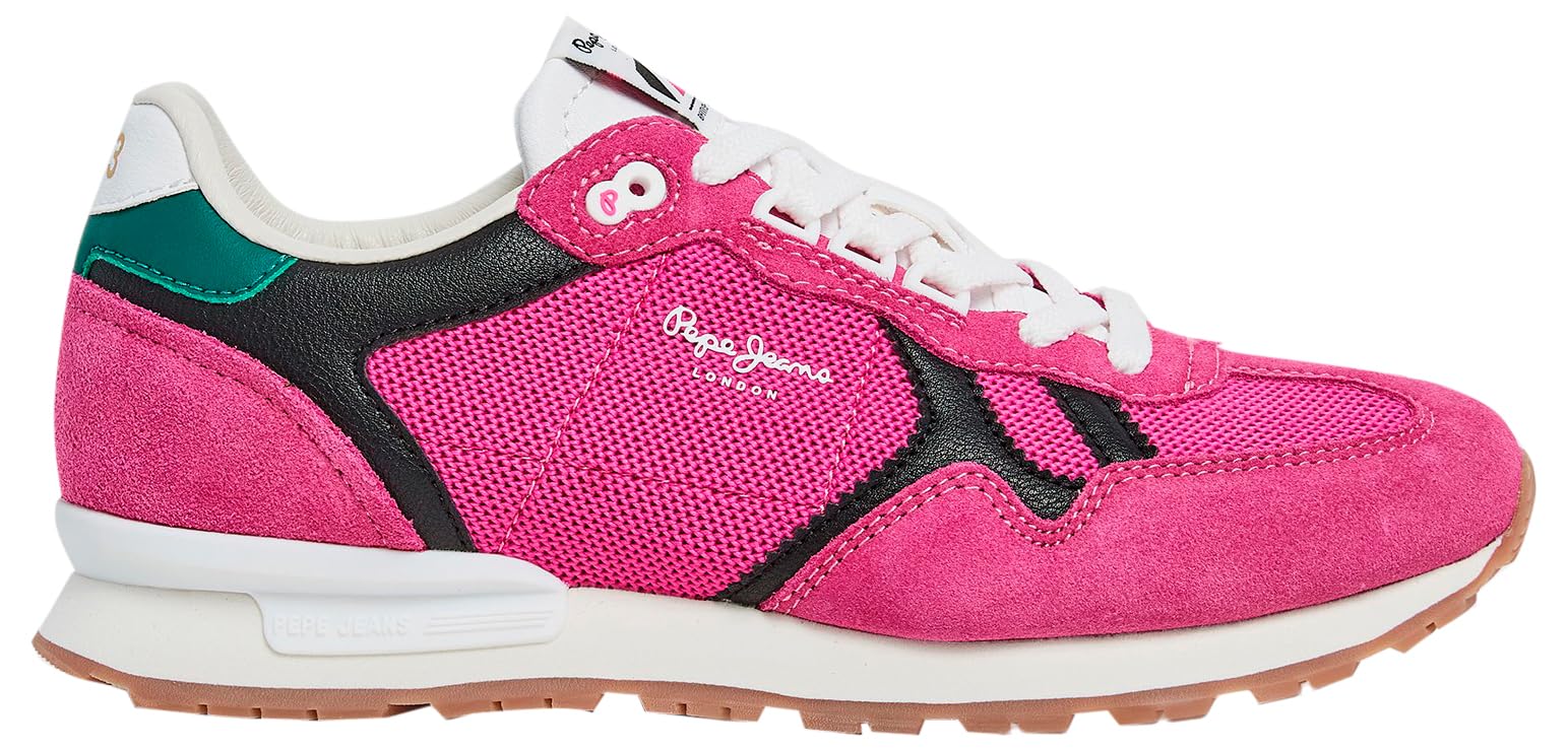Pepe Jeans Brit Retro W, Zapatilla Mujer