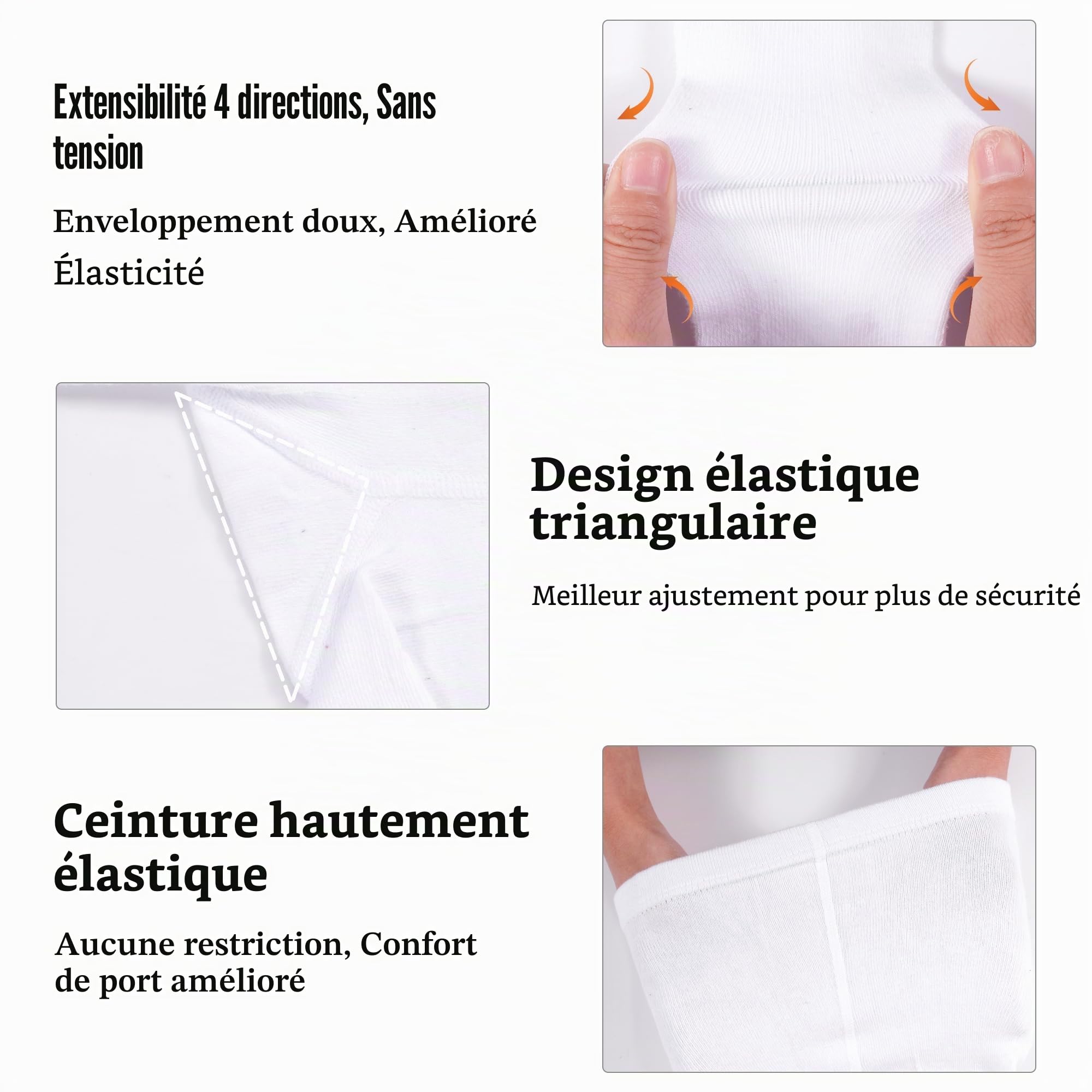 GENTABY Lot de 4 paires de collants en coton pour bébé - Pour nouveau-né - Noir et blanc - Rose - Gris - 18 mois - 24 mois