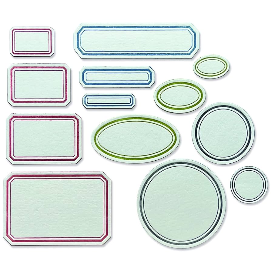 Amazon.com: Sizzix Sizzx Thinlits Die Set 13PK Vintage