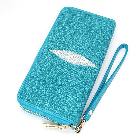 Amazon | [レヴェッタ] エイ革 長財布 スティングレイ ガルーシャ  