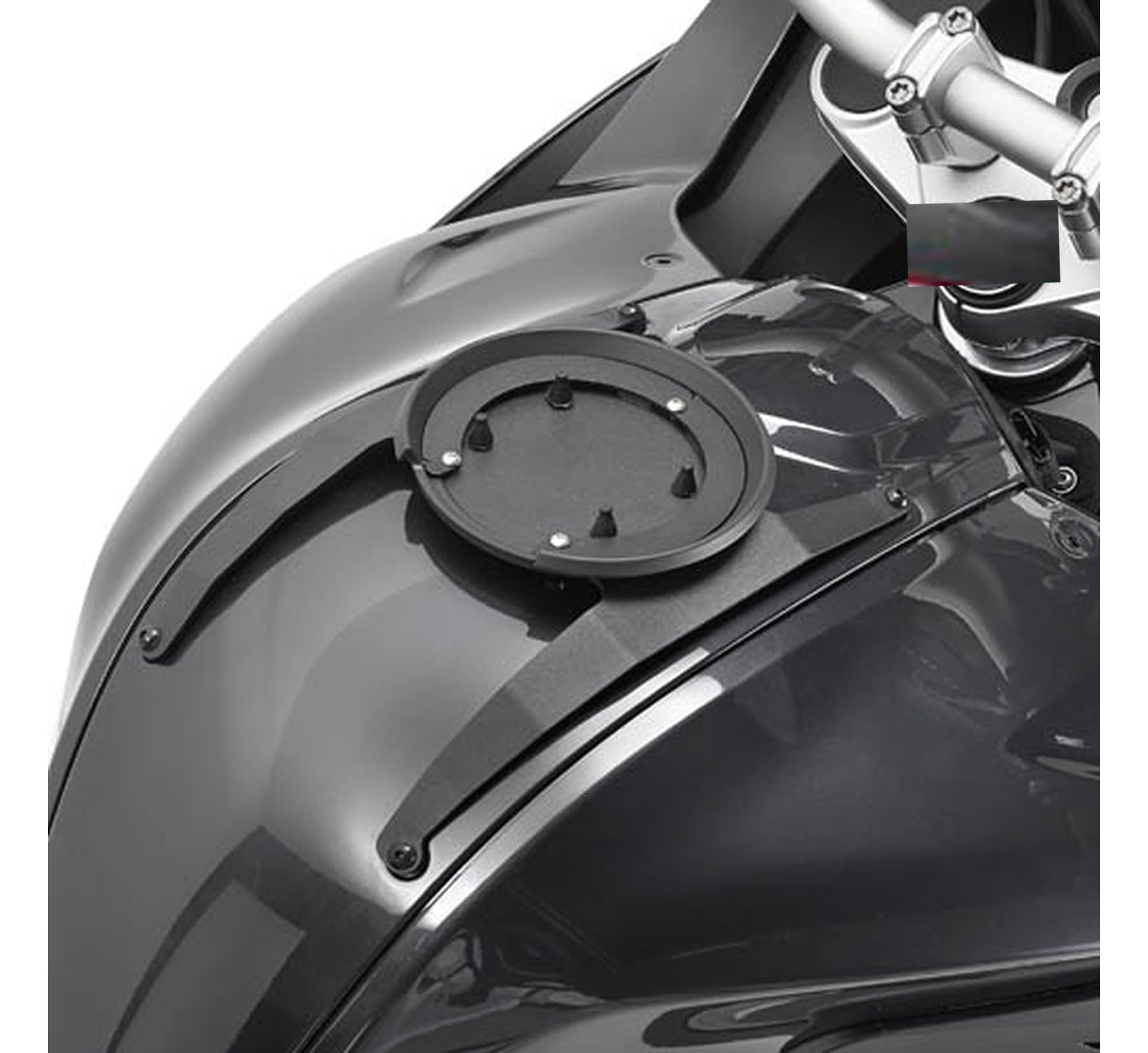 givi tankrucksack xs308y tanklock schwarz 20 lt + träger kompatibel mit bmw f 800 r 2009 2010 2011 2012 2013 2014 mototopgun xs308y + bf16