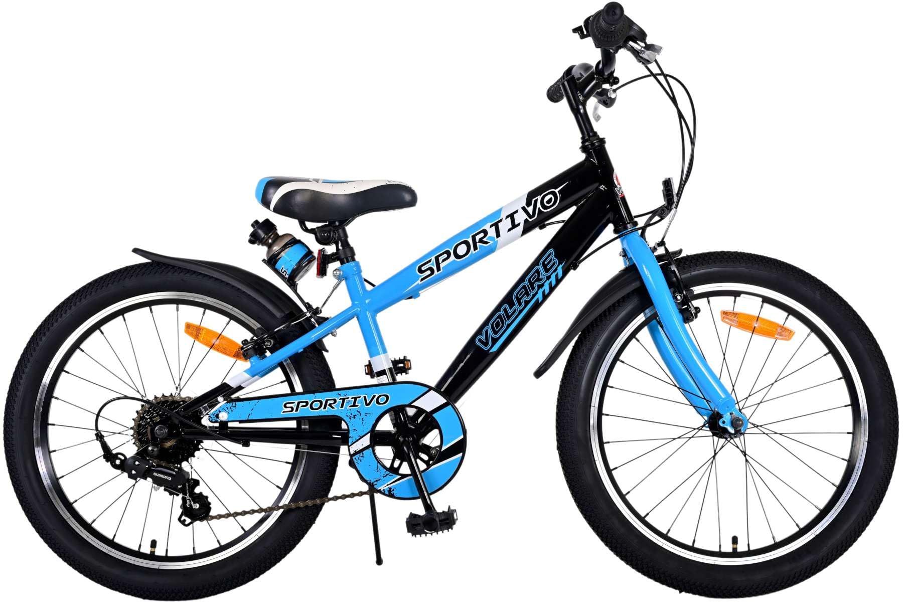 Volare Kinderfahrrad 20-Zoll Sportivo Jungen, 7 Gänge, bis 115 kg