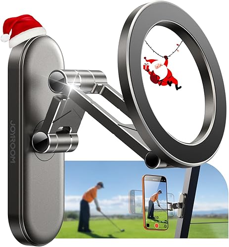 Magsafe - Soporte magnético mejorado para teléfono para carrito de golf, compatible con MagSafe iPhone 17, 16, 15, 14, 13, 12, Series compatible con