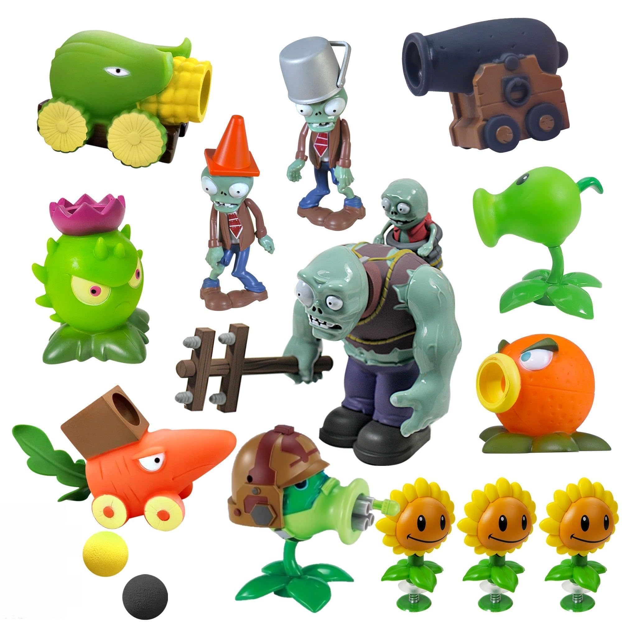 Amazon.com: ZESTAR Plants and Zombies Toys Figures vs Peashooter