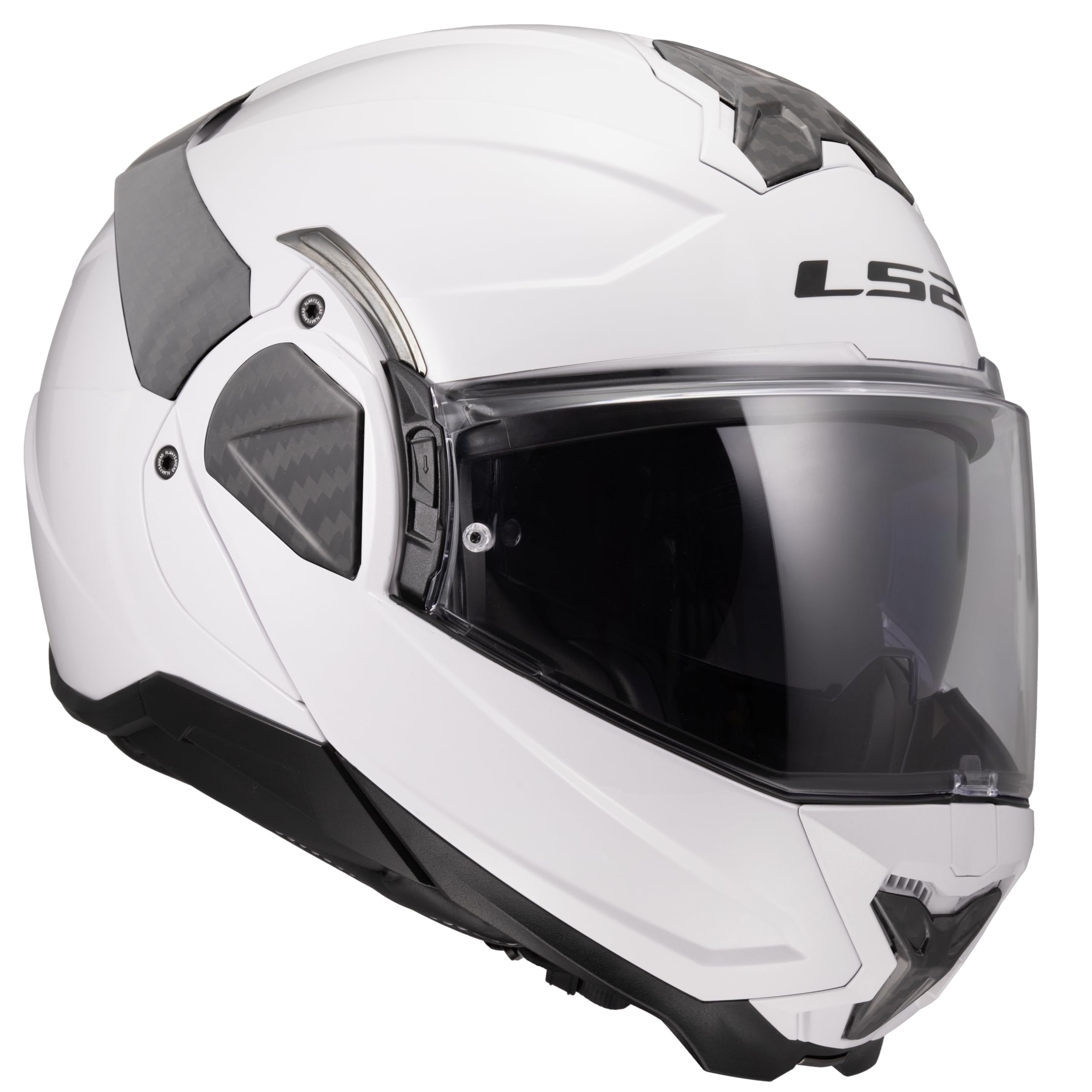 LS2, Casque Moto Modulable ADVANT II Solid Gloss White