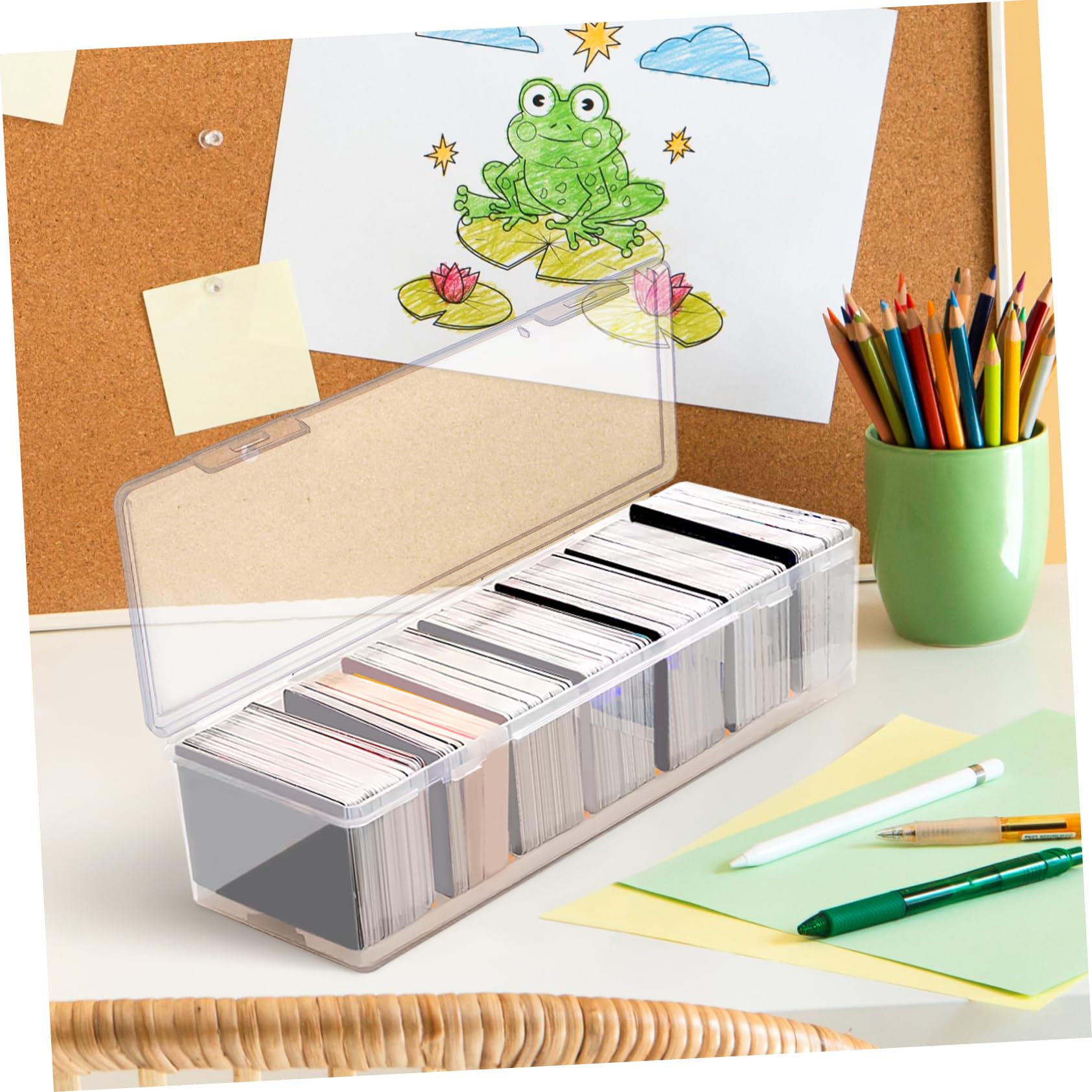 Scatola Organizer Carte Collezionabili per Plastica