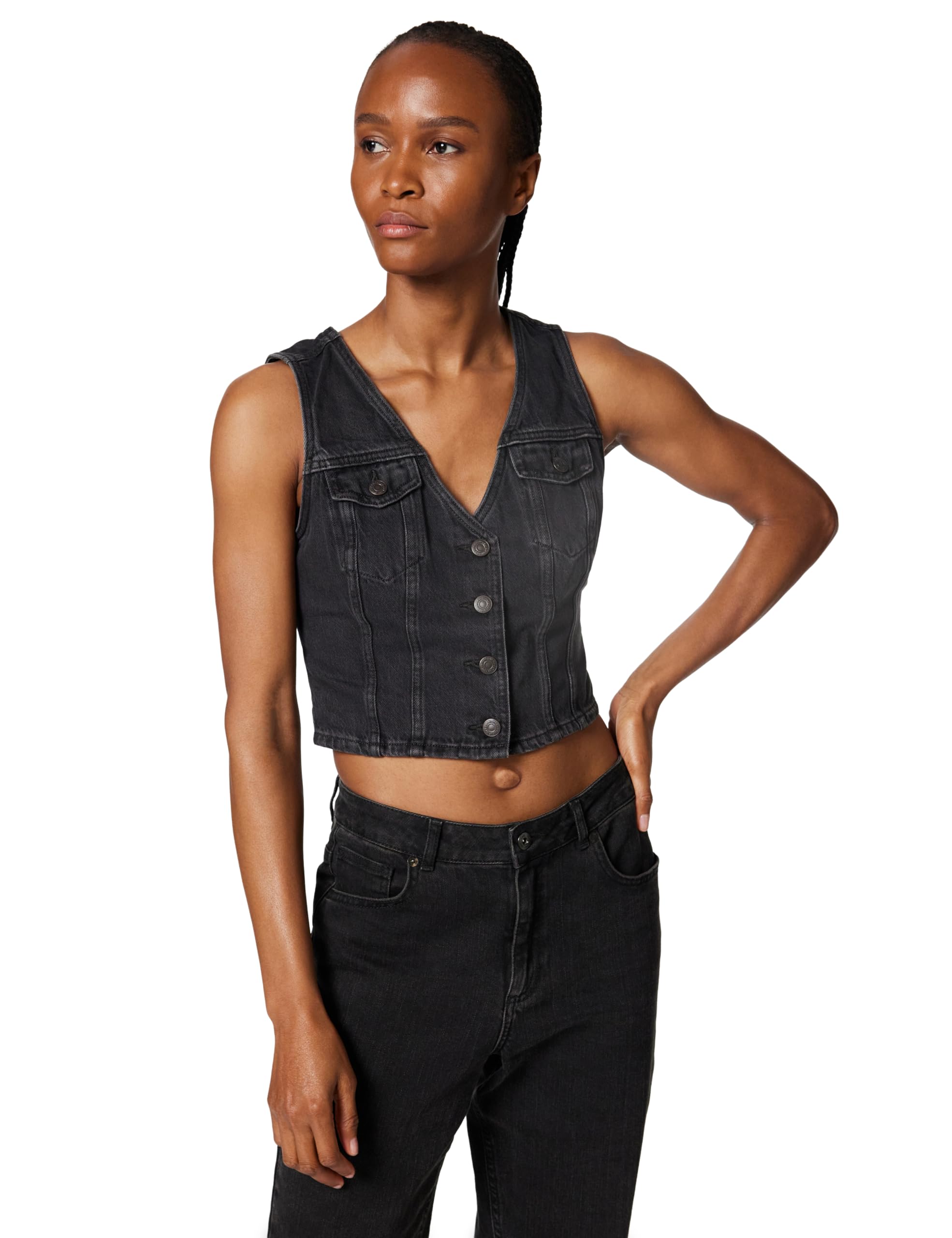 Levi's Bella Denim Corset Top Mujer