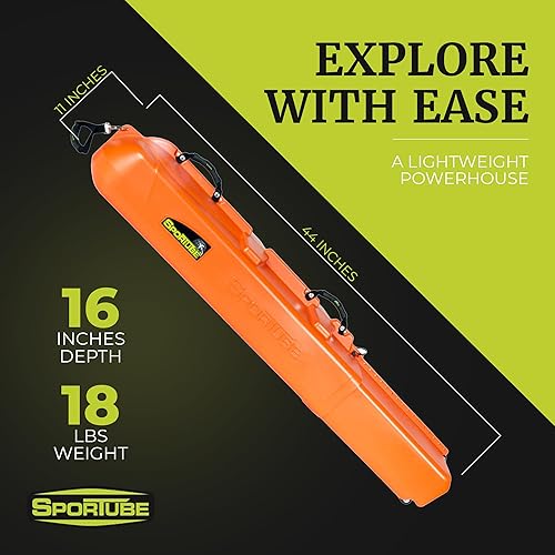 Miniatura 4 de Sportube Serie 3 - Funda protectora de viaje para hasta 3 pares de esquís y equipo alpinos, o 2 juegos de tablas de snowboard y equipo