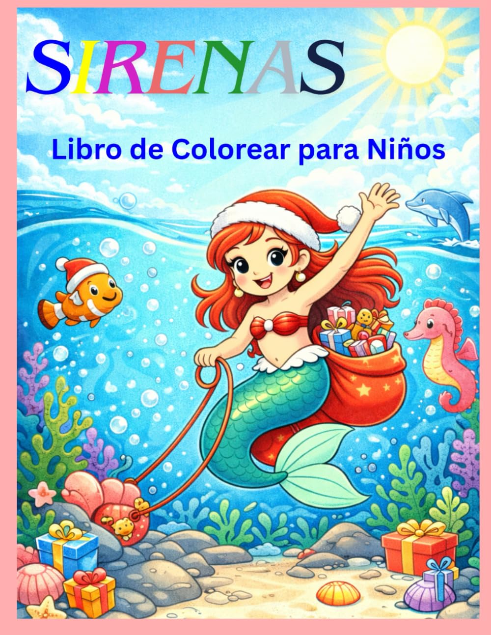 SIRENAS Libro de Colorear para Niños