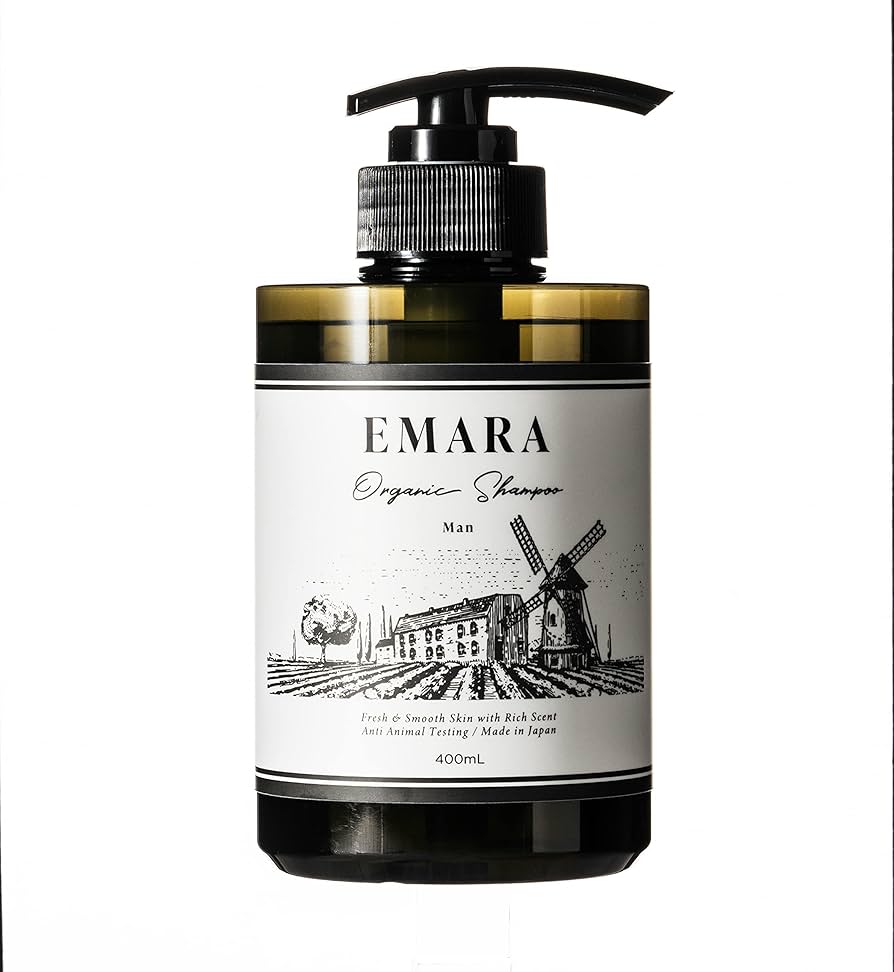 エマラ オーガニック シャンプー&トリートメント 400mlメンズ EMARA エマラ オーガニック シャンプー&トリートメント 400mlメンズ