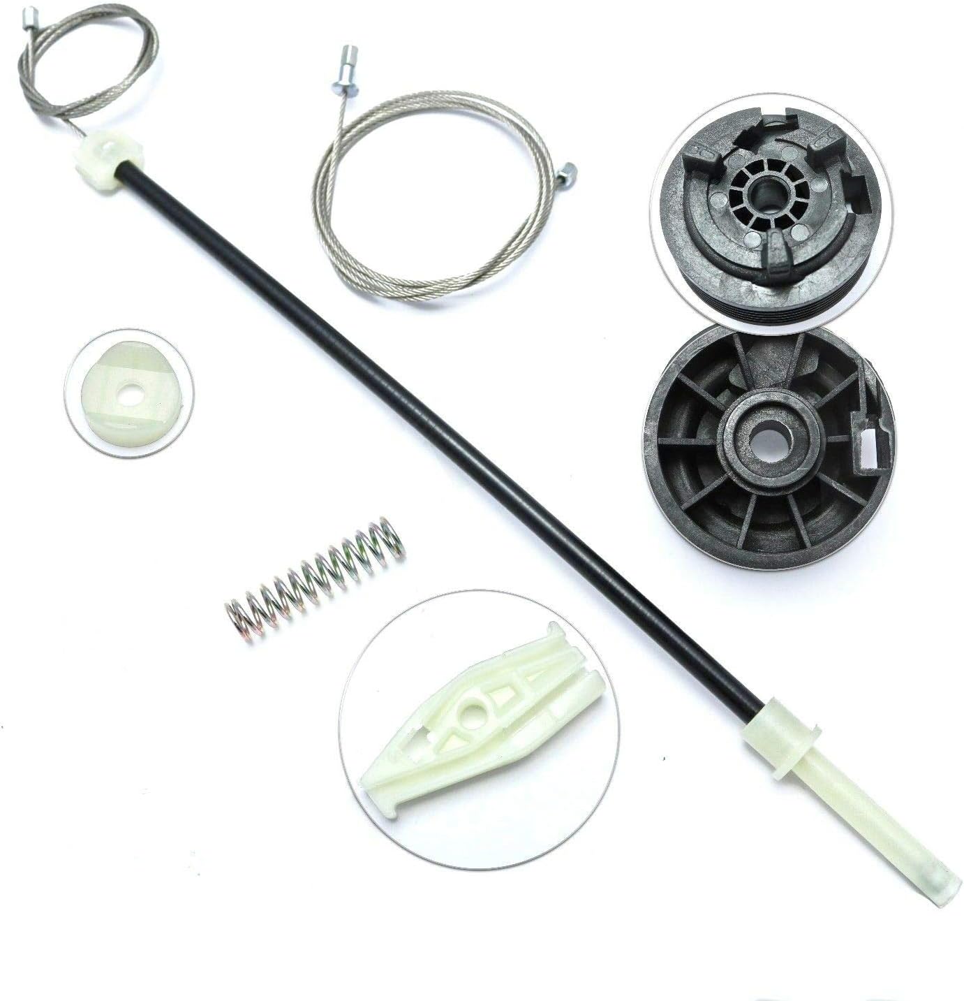 Kit Réparation Lève-Vitre Électrique Peugeot 206 CC Arrière Gauche