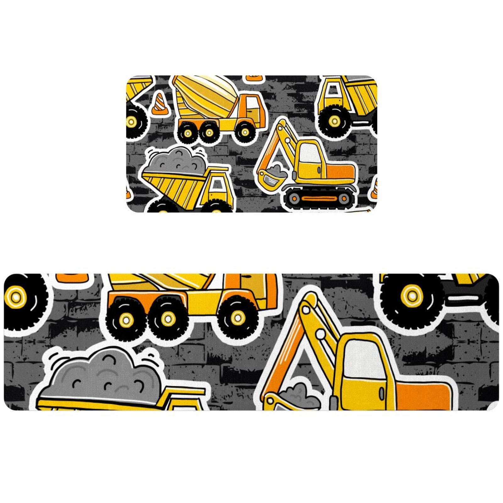 Tapis de cuisine antidérapant et absorbant en lot de 2