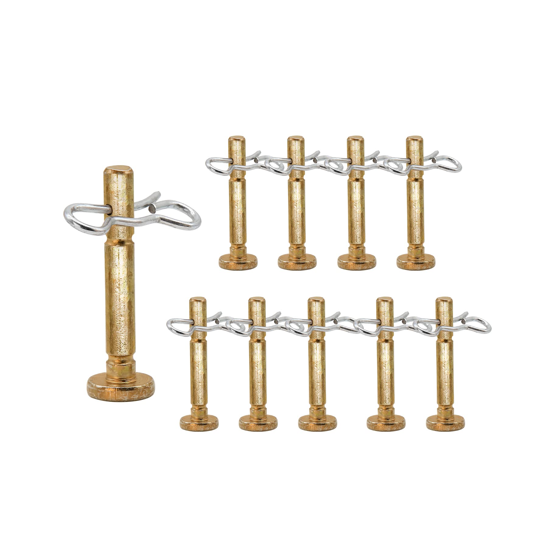 BOTAROIgidia Replacement Shear pins and Cotter pins for MTD 738-04155 snowblowers