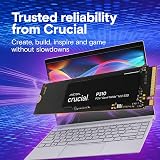 Crucial P310 SSD 4To PCIe Gen4 NVMe M.2 2280, jusqu’à 7.100 Mo/s, Compatible avec Ordinateur Portable et de Bureau et Consoles de jeux Portables, Disque Dur Interne - CT4000P310SSD801 - 6
