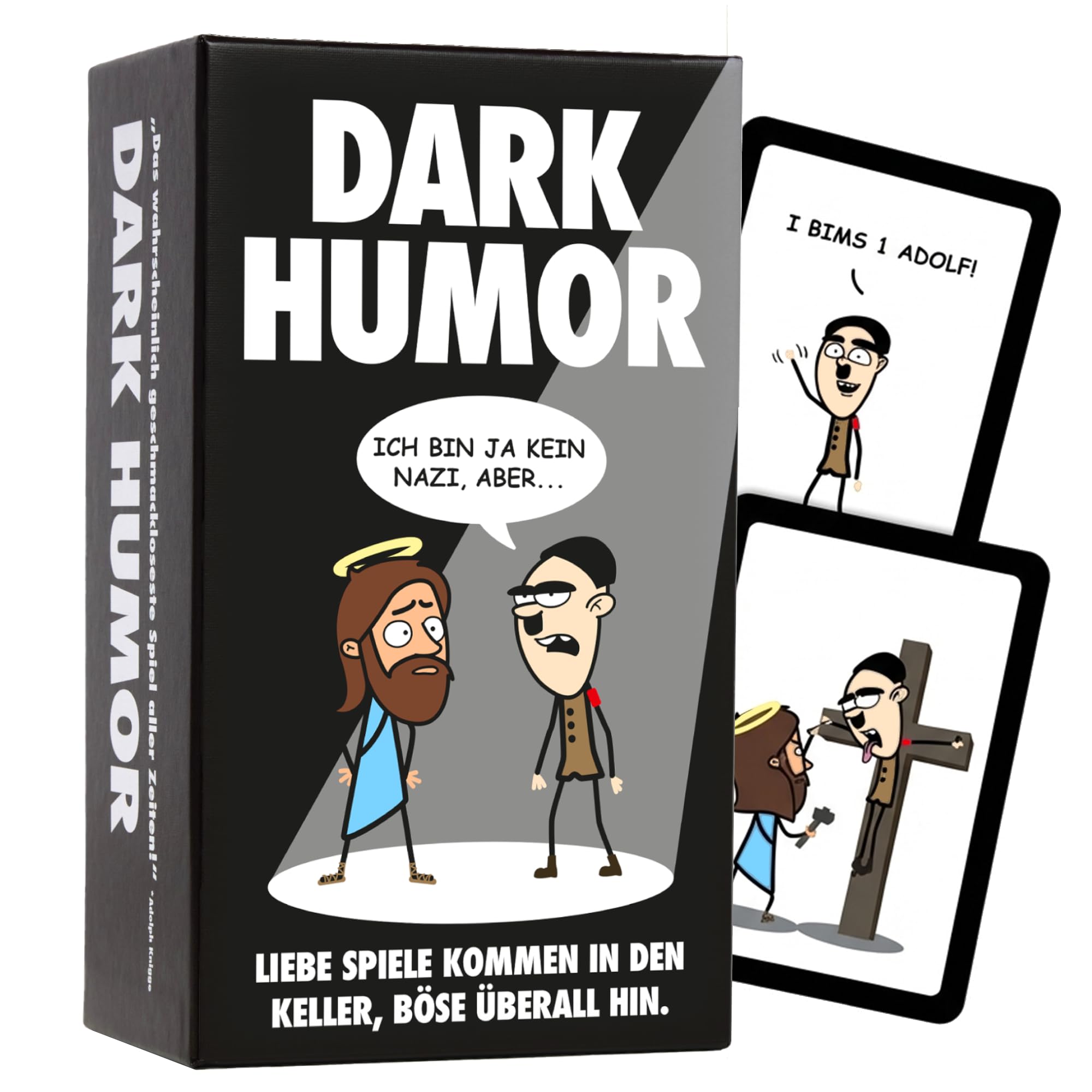 DARK HUMOR - The card game beyond good and evil for fans of black humour, sarcasm, taboo break and irony