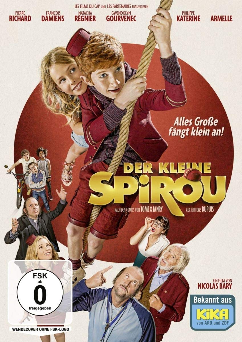 Der kleine Spirou DVD de la comedia francesa original en formato físico para coleccionistas