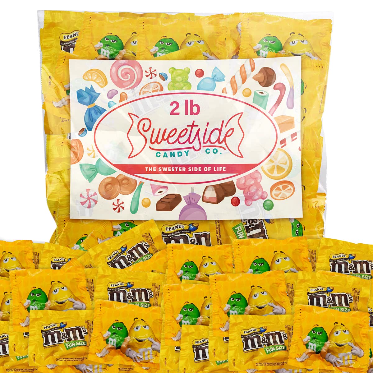 Bulk Candy M&MS Candy Bags 2Lbs Milk Chocolate Peanut