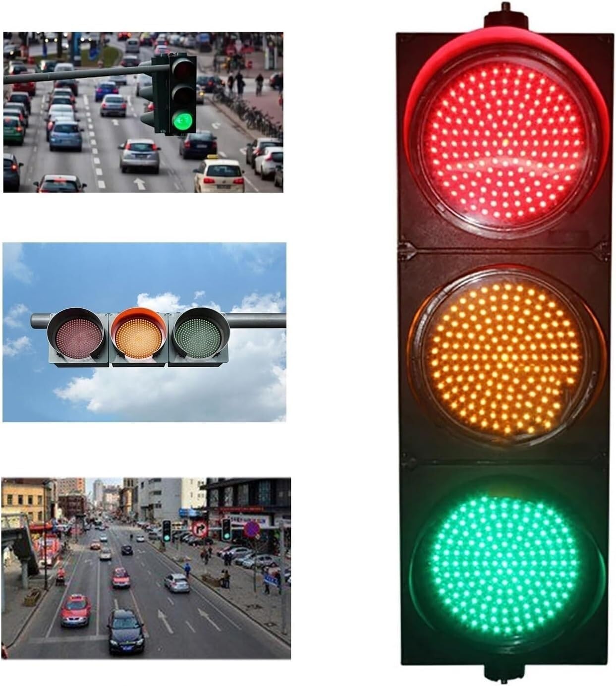 Amazon.co.jp: LED 交通信号機 工業用インジケーター 3 ランプ 駐車灯