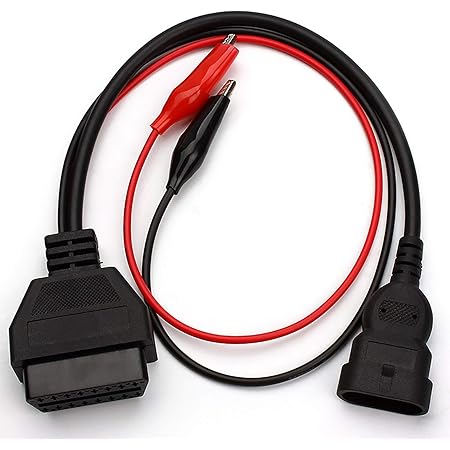 NiceCheck OBD2 3pin Adapterkabel OBD 3pin KFZ Diagnosestecker : Amazon ...