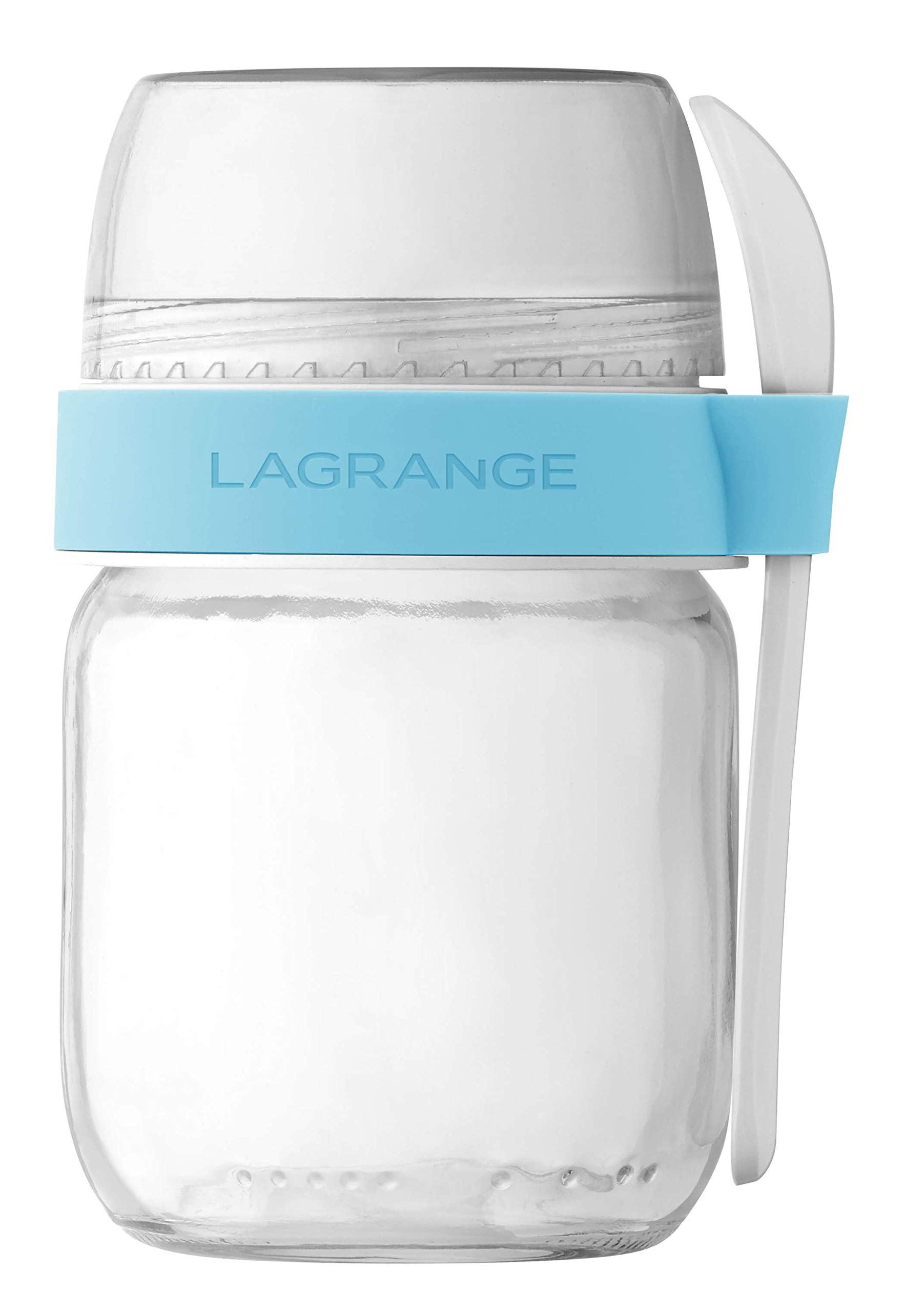 lagrange 430301 Lot de 9 Pots Yaourt, 0.185 liters + Lagrange 440403 2 Pots compartimentés