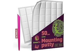 Mounting Putty 50-Piece: The Sticky Solution for Hanging Woes