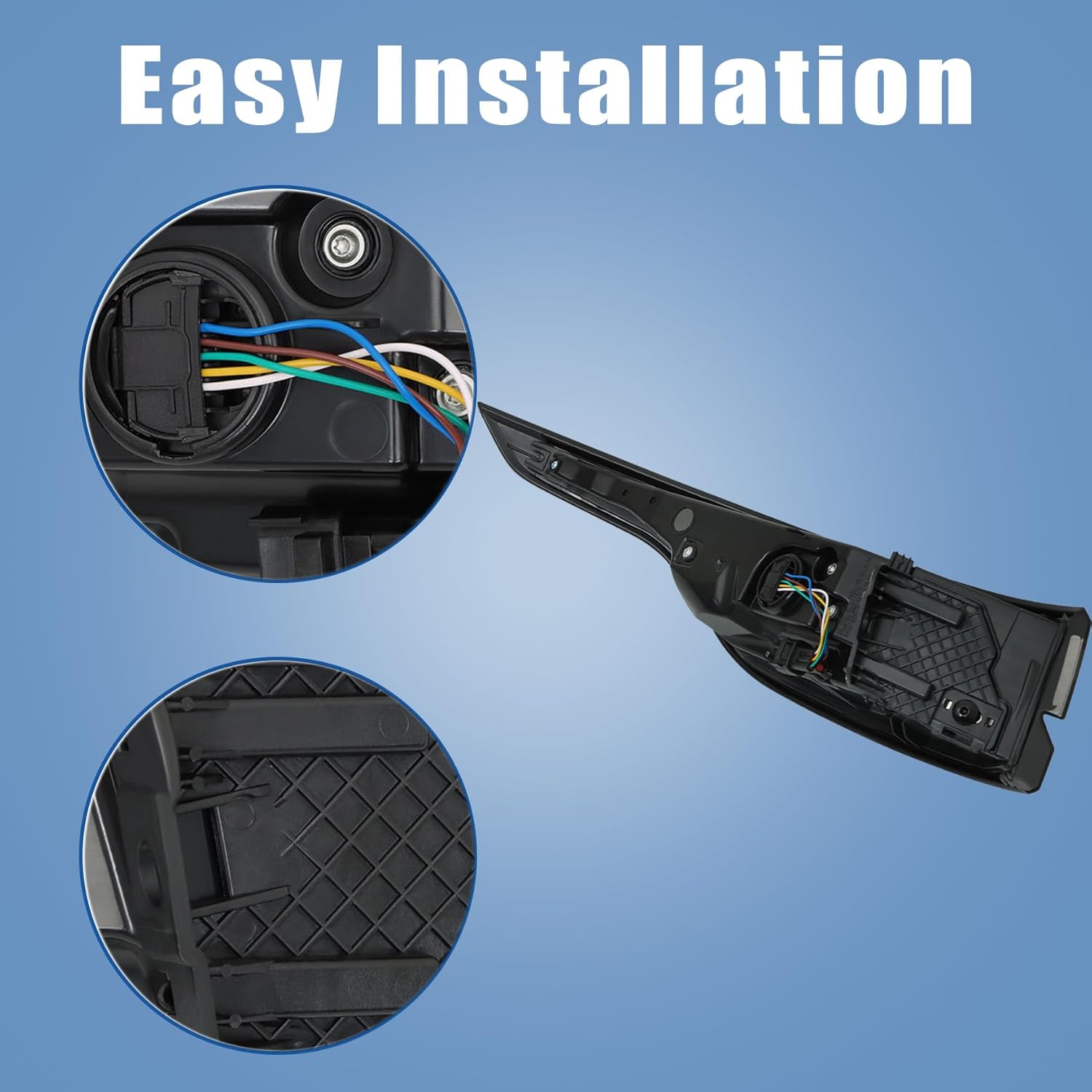 WFLNHB Right Passenger Side Tail Light Replacement for Range Rover Velar 2018-2023 Brake Lamp LR111106