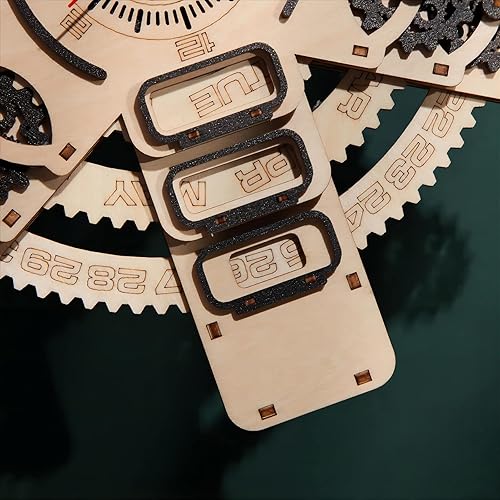 Miniatura 4 de bennama Rompecabezas de madera 3D, calendario, rompecabezas y rompecabezas para Navidadcumpleaños, regalos para adultos y adolescentes para