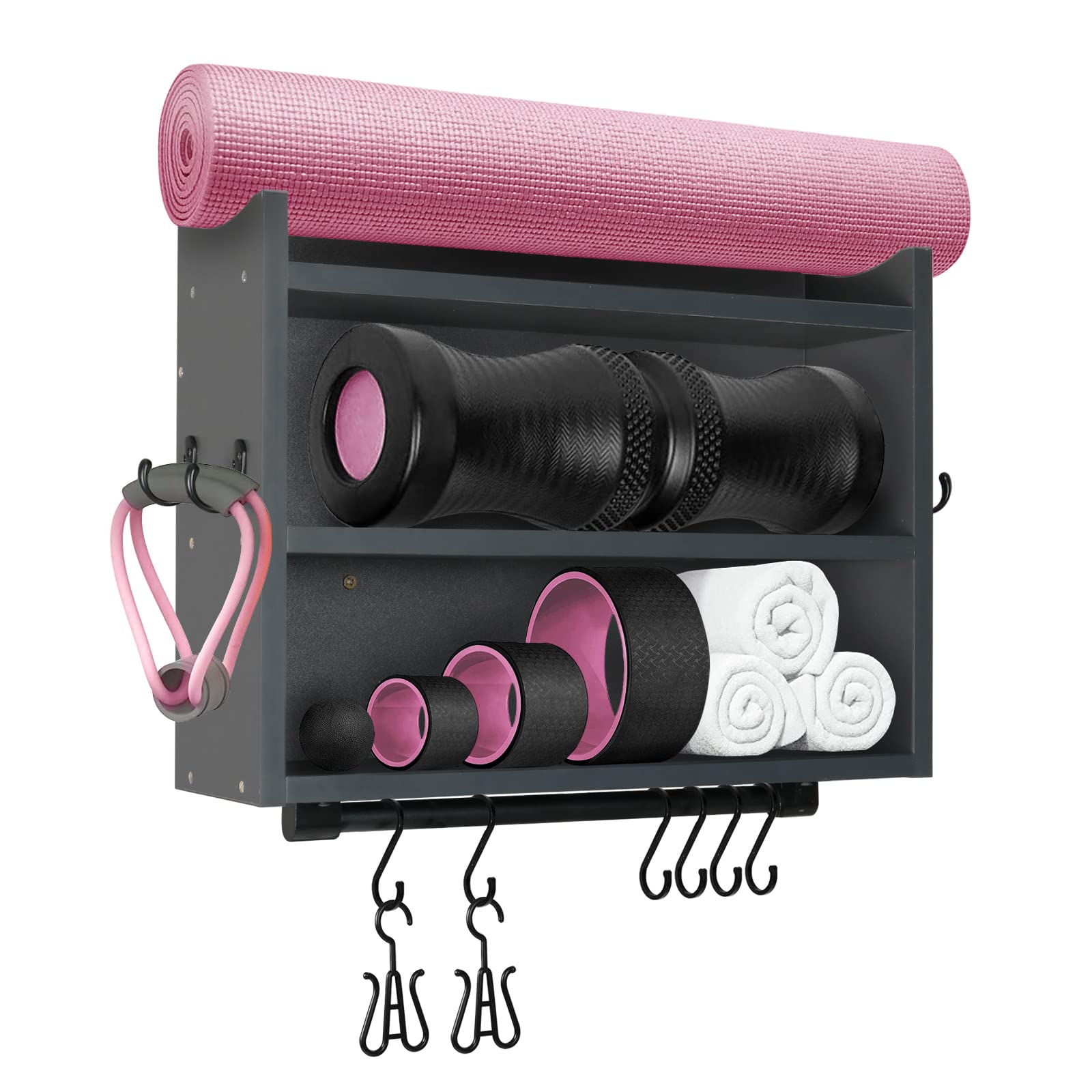 Photo 1 of [USED] Wall Shelf Organizer for Peloton 