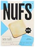 Nufs, Crackers Crispy Sea Salt, 4.25 Ounce