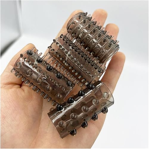 Miniatura 5 de Juego de 6 piezas de manga para el pene, reutilizables, eyaculación, dilatación del pene, juguetes sexuales para hombres, manga de polla, producto