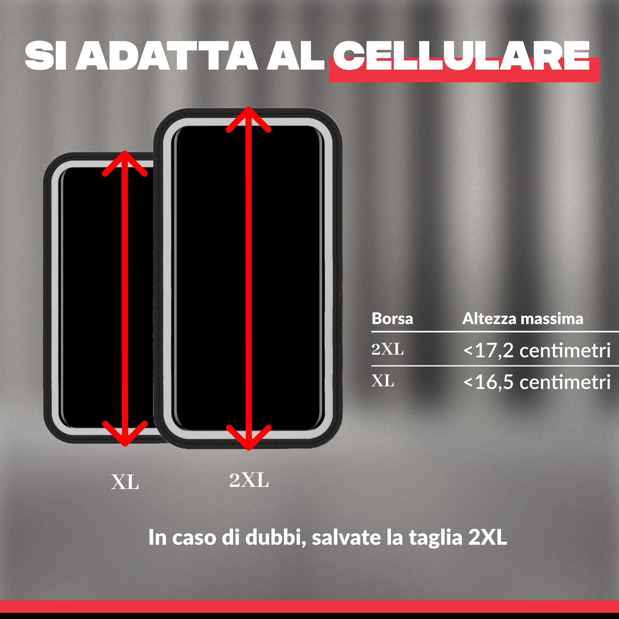 SHAPEHEART Innovazione francese, Cintura magnetica sportiva per telefono , Supporto cellulare Impermeabile con tasca magnetica | Per ogni Telefono | Sistema anti-risalita | 3 tasche | Touchscreen | Aggancio e sgancio rapido | Regolabile | Unisex
