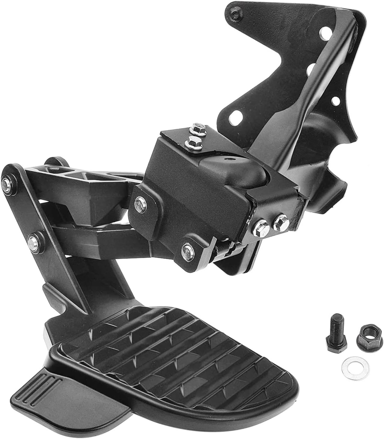 A-Premium Rear Bed Step Retractable Bumper Step - Compatible with 2019 2020 2021 2022 2023 2024 Dodge Ram 1500 DT (New Body Style) Truck Tailgate Step - Replace# 82215289AG, 82215289AH, 82215289AB