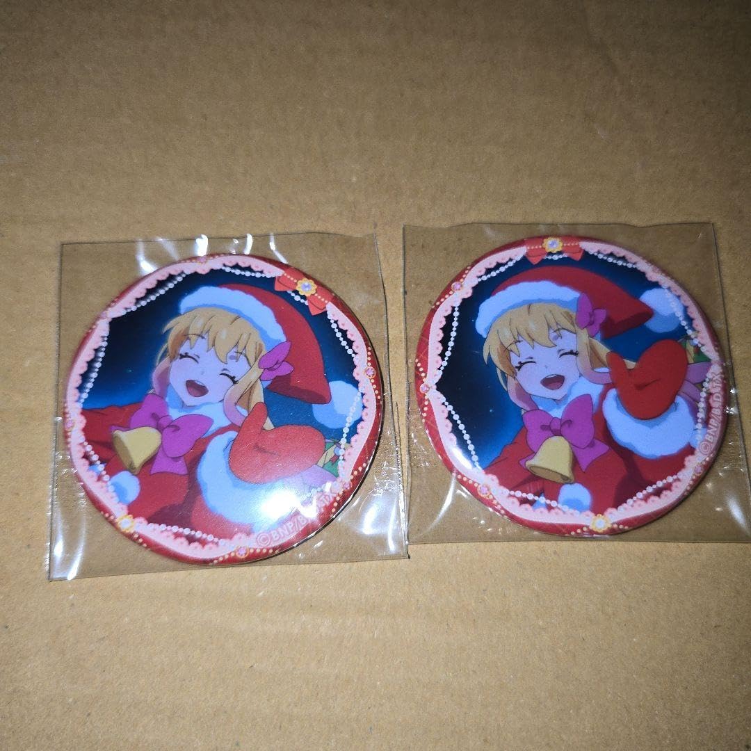 アイカツスターズ！ チェスクッキー イオン限定 缶バッジ 虹野ゆめ