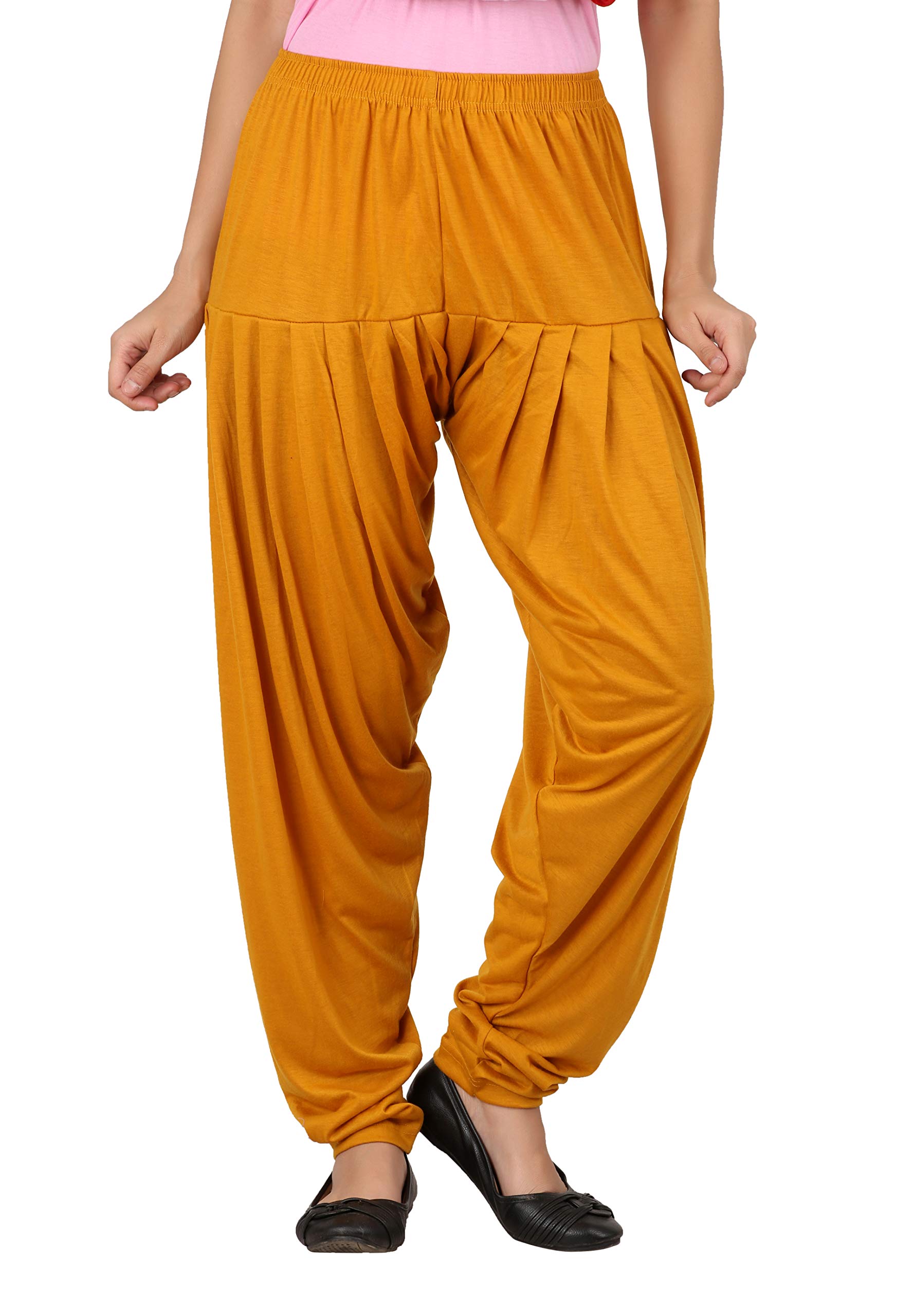 Womens 100% Soft Viscose Light Weight Solid Patiala-picture-28