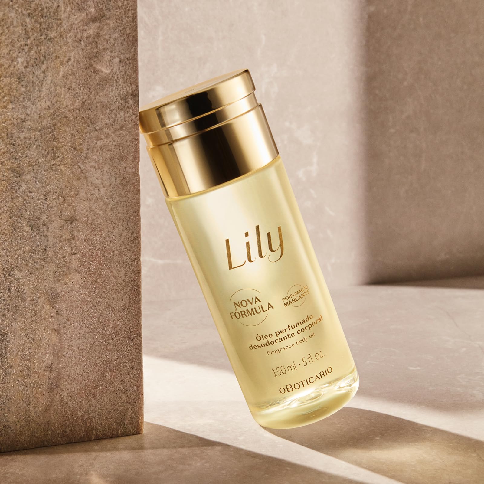 O Boticário Lily Zapachowy Olejek Do Ciała, Balsam Do Ciała Nawilża I Pielęgnacja Skóry 150ml