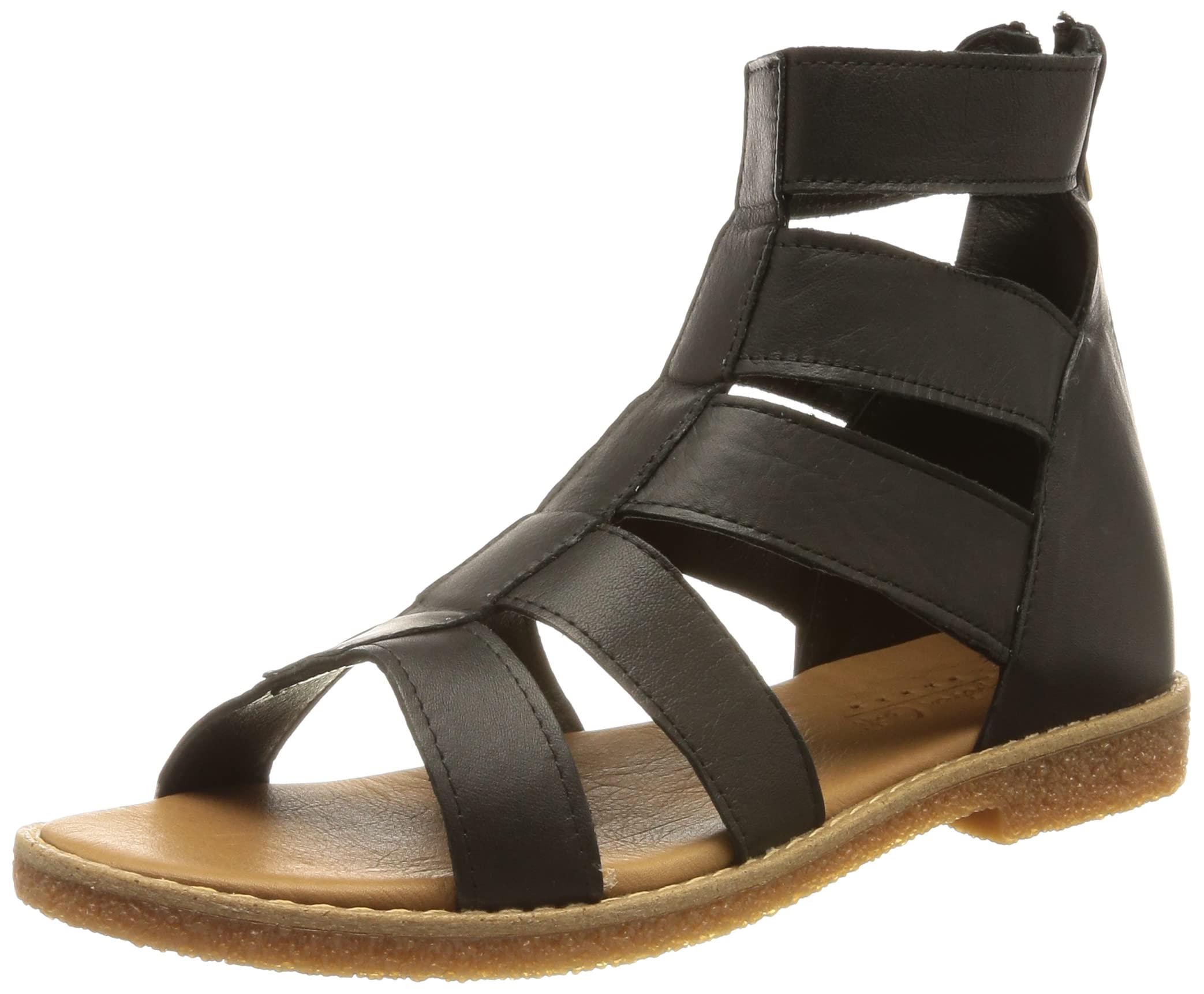 Andrea Conti Damen Sandale, Sandal, schwarz,