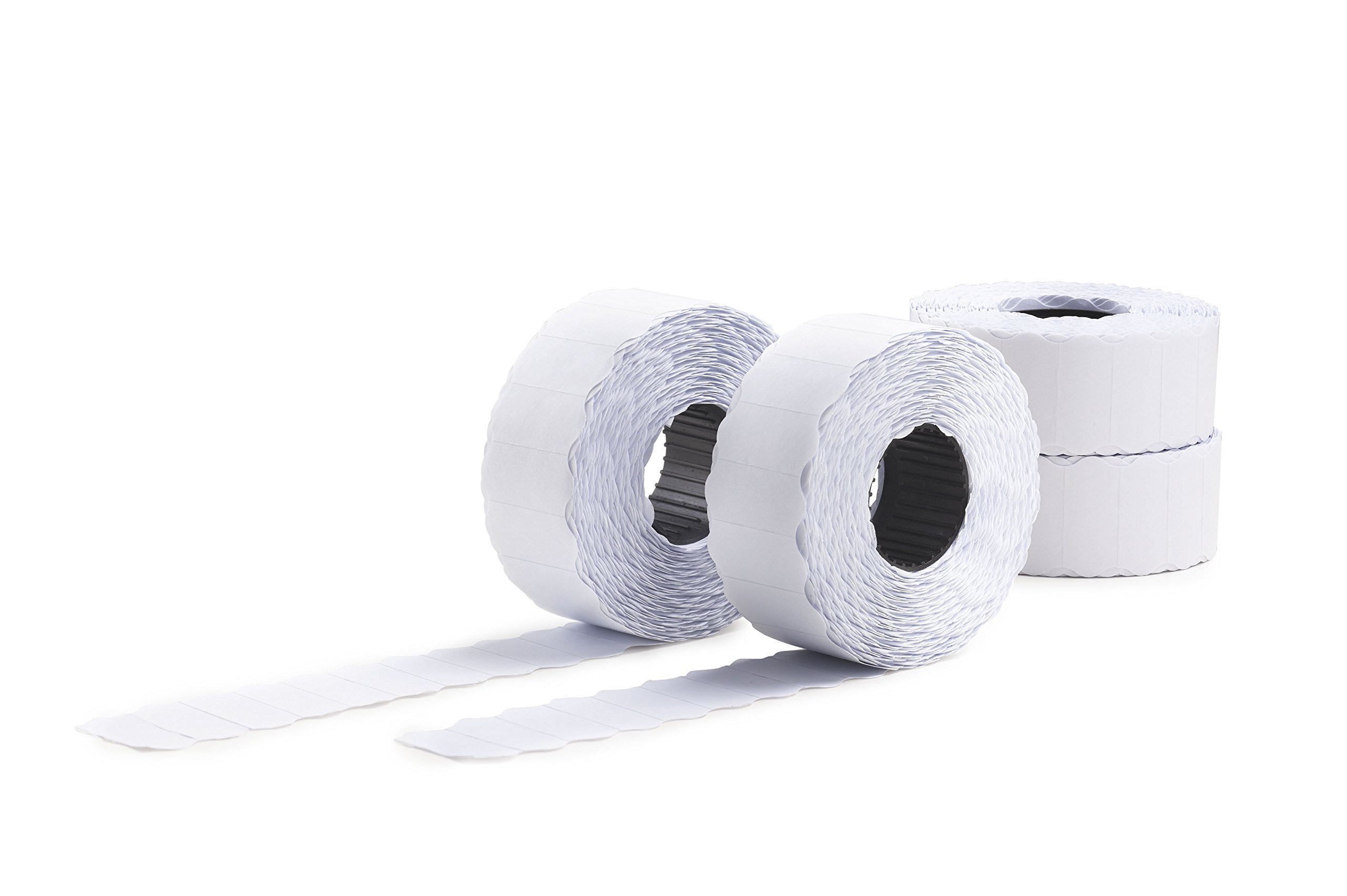 Avery Rouleaux de 1500 Étiquettes Blanches Adhésif Amovible 26x12mm - 10 Rouleaux (Lot de 2)