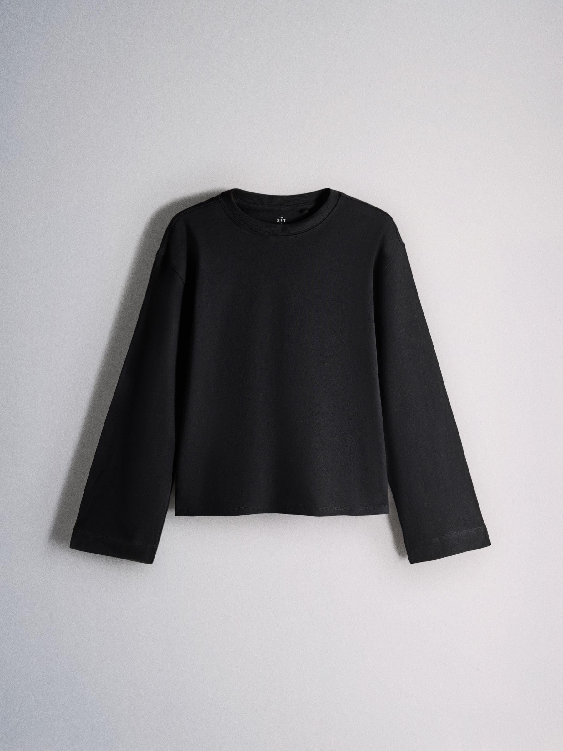 THE SET Femme T-Shirt épais, Lot de 3