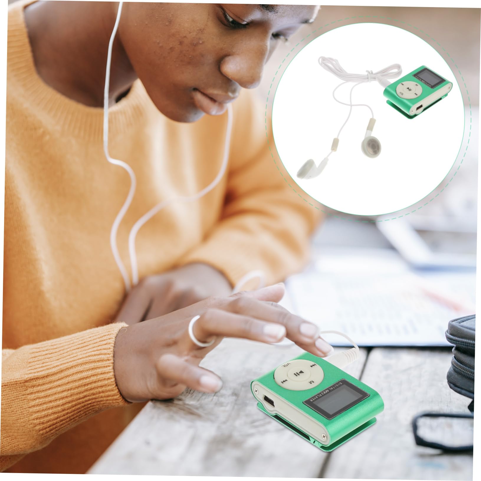 Skinit Decal MP3 Player Skin Compatible with iPod Touch (6th Gen 2015) - Officially Licensed College Navy Design