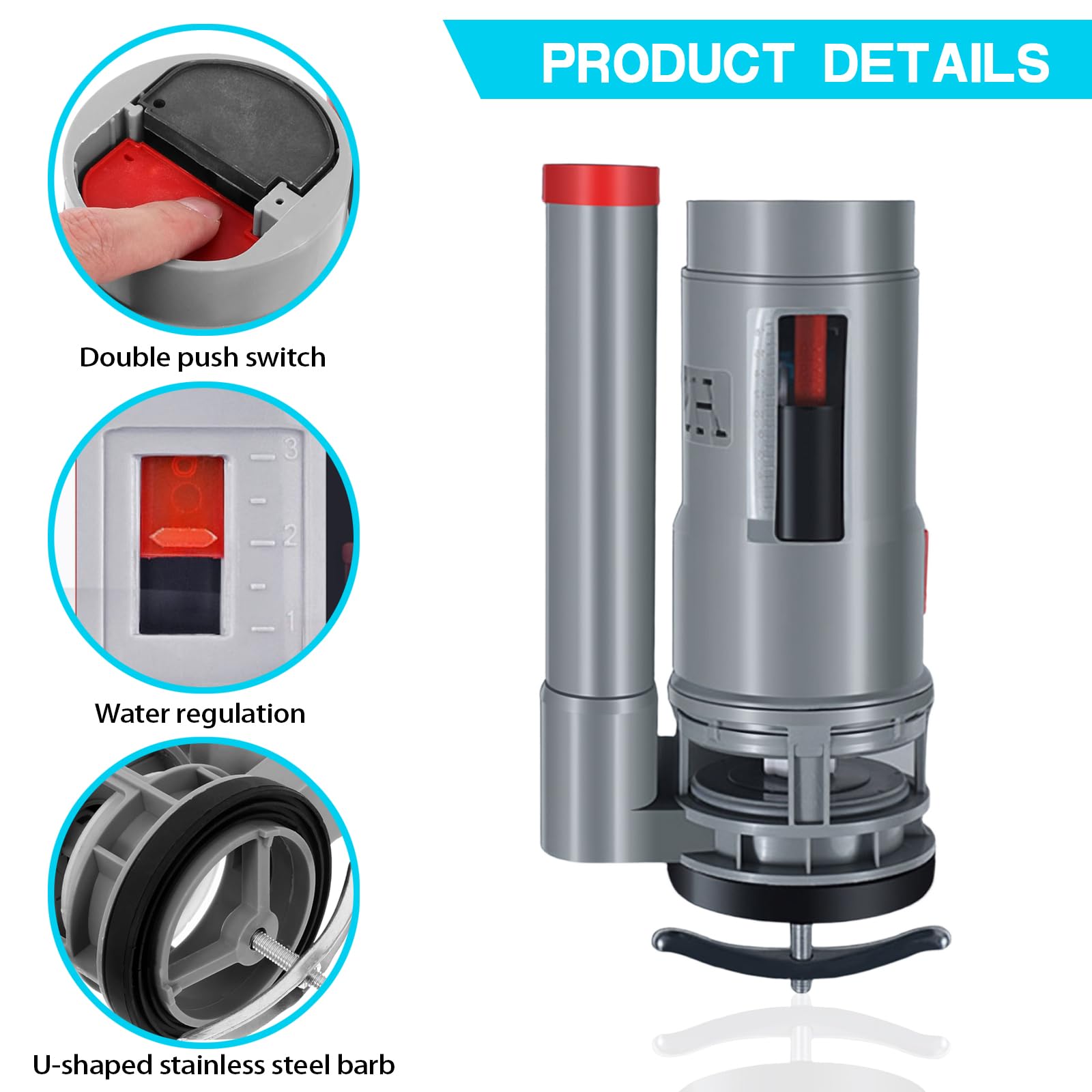 Toilet Flush System Replacement Kit - Image 3