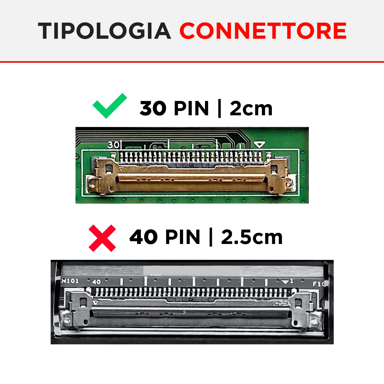 15.6" Led Compatibile con Lenovo IdeaPad 3 15ALC6 Full Hd IPS Display Schermo