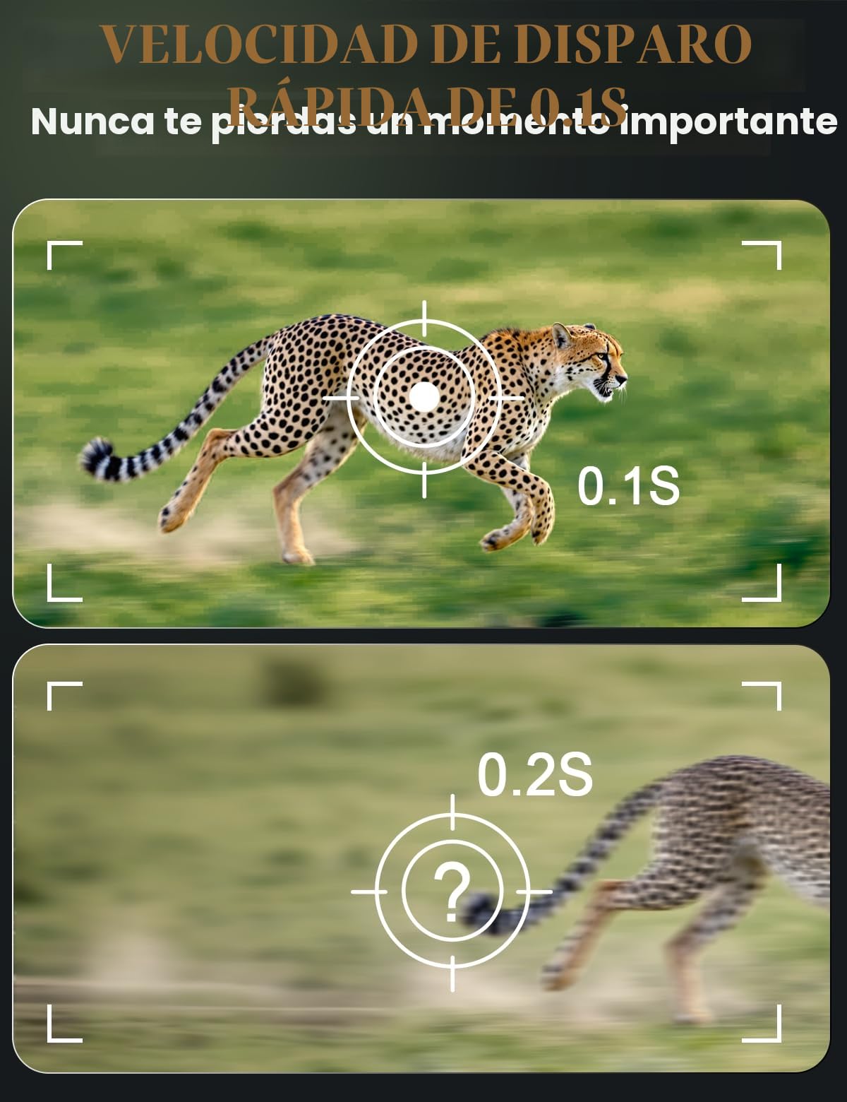 Cámara de Caza Solar WiFi 4K 60MP con Batería Recargable de 5200 mAh, Camara Fototrampeo con Visión Nocturna, 0.1s Tiempo de Activación, IP66, Observación de Animales, con Tarjeta SD de 32GB