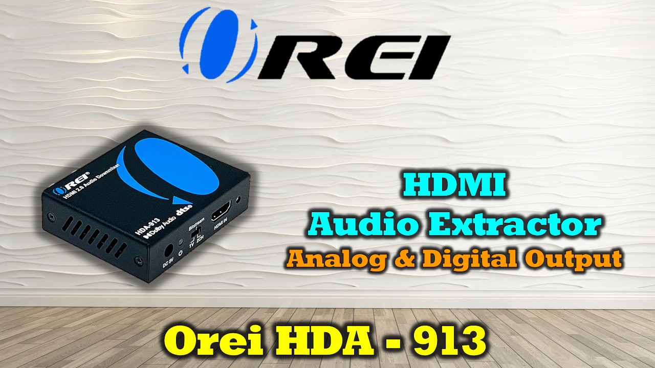 Amazon.com: OREI 4K HDMI Audio Decoder Extractor, Downmix Audio