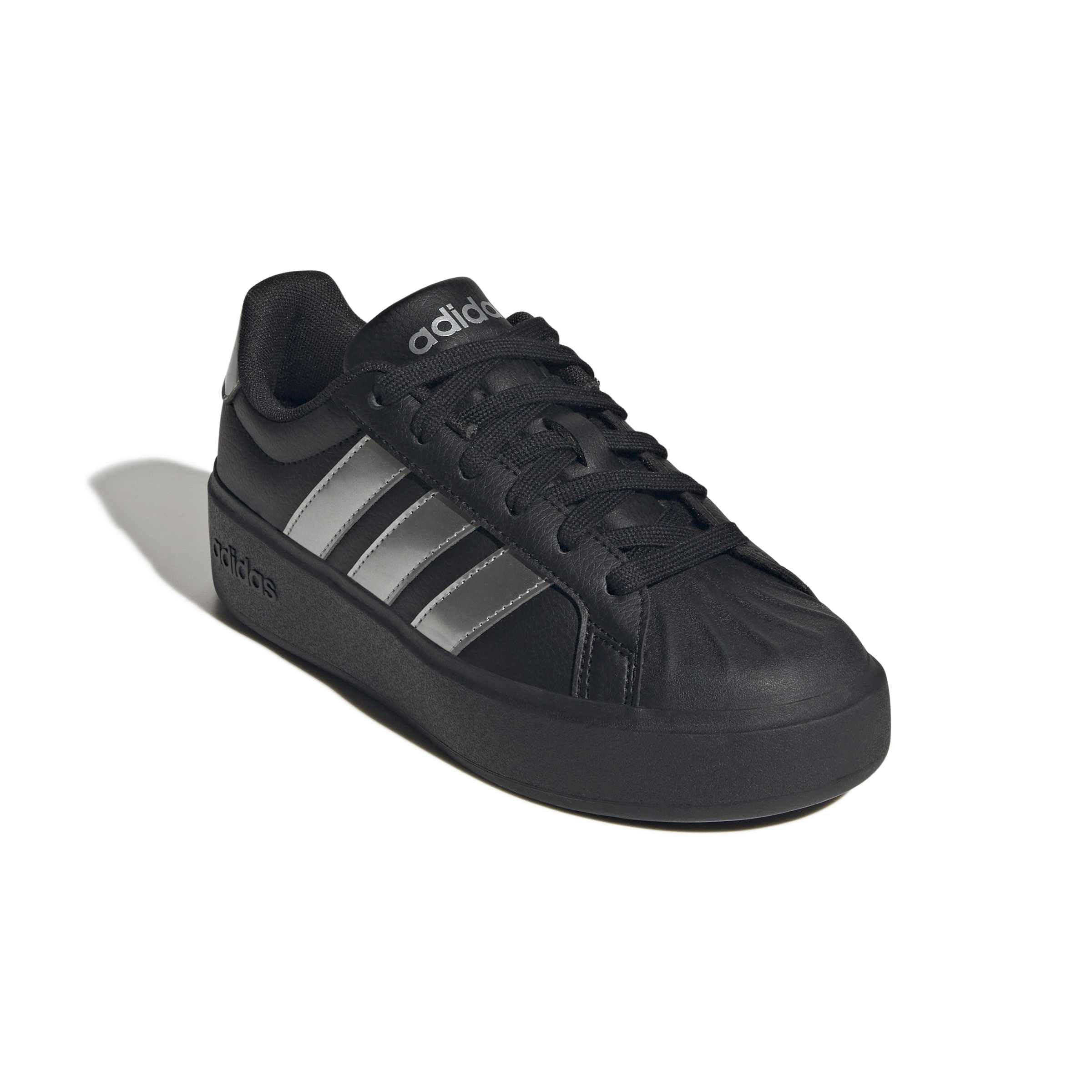 adidas Uniseks - dzieci Streettalk Bold Shoes Junior Black 6.5BUTY