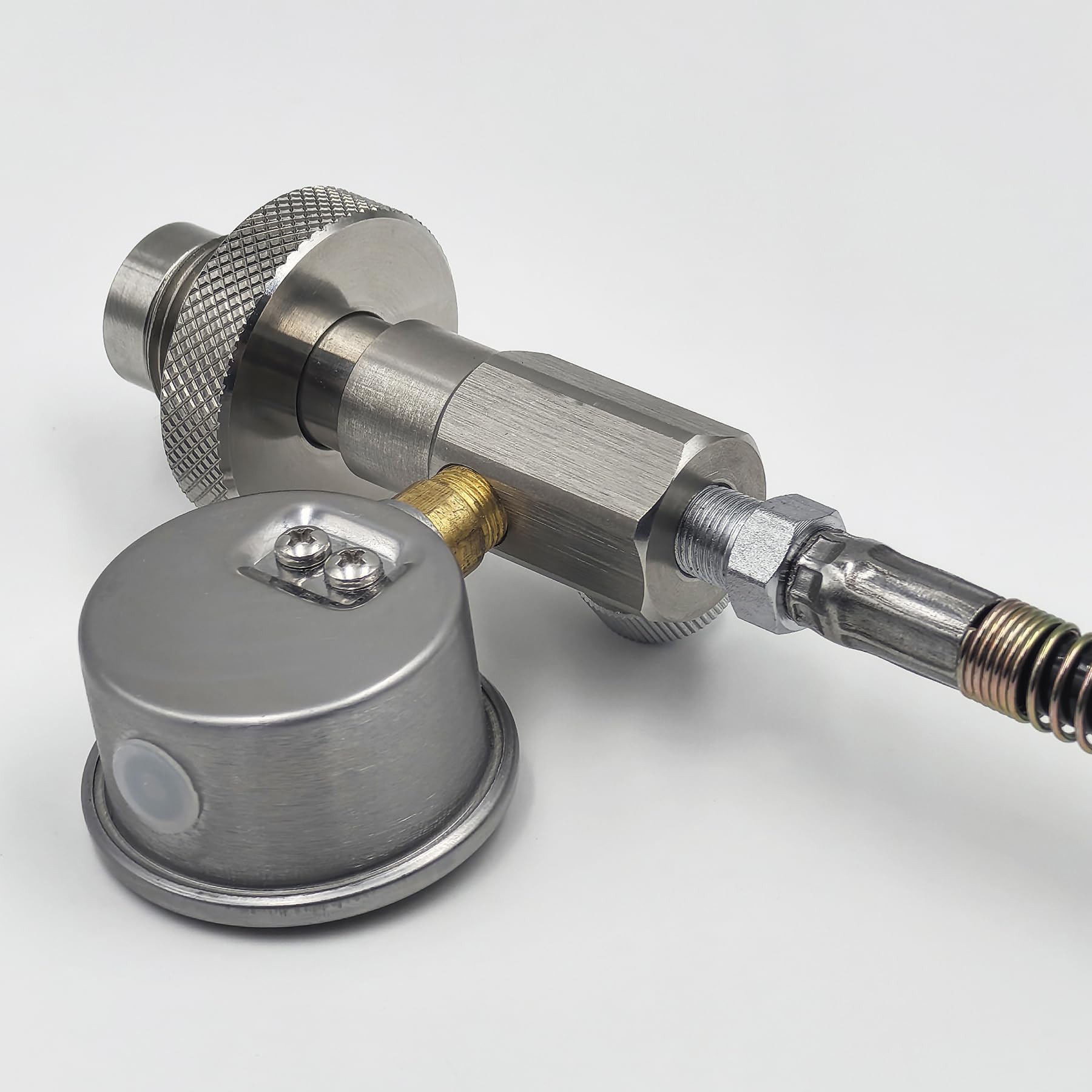 DRYHTEN Depósito de cilindro de aire comprimido G5/8 (5/8BSPP) DIN adaptador de válvula HPA