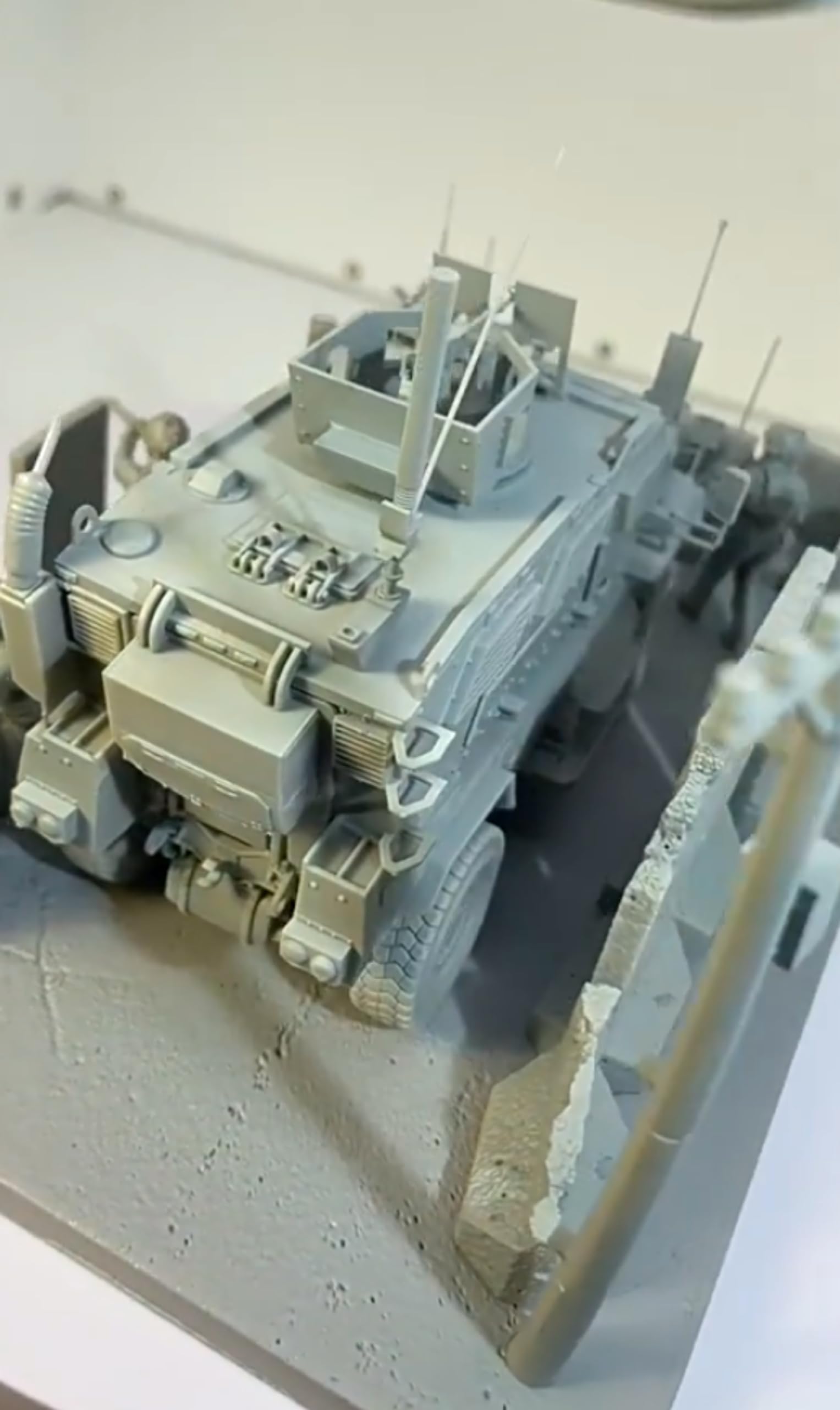 1/35 (con veicolo) Kit di modellismo in resina U.S. Commando Soldier Parti del modello in resina non dipinte e non assemblate //xA4T-6